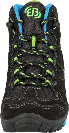 Черевики трекінгові та похідні для дітей Brütting Bergen Unisex, 37 EU, сірий, синій, лимонний