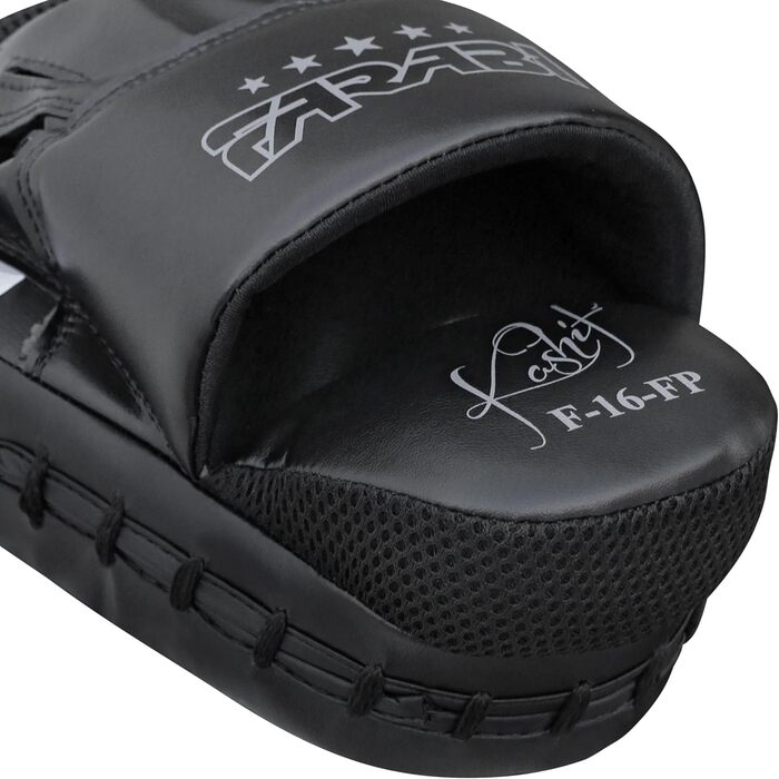 Боксерські мішені Farabi Sports Box Pratzen - чорні боксерські подушки для ударів, Муай Тай, тренування