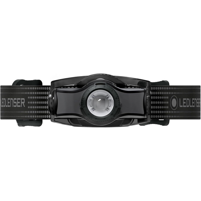 Ліхтар налобний Ledlenser MH3 Outdoor, 200 люмен, регульований фокус, дальність 130м, до 35 годин роботи, металевий кліп, з батареєю, чорний/сірий