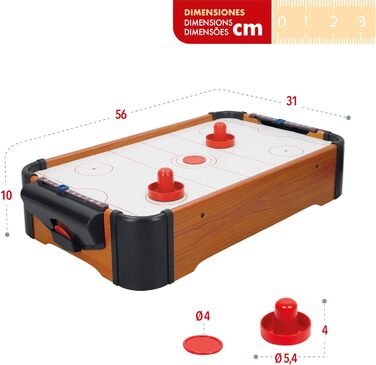 Настільний аерохокей ColorBaby CB Games 56x31 см, комплект