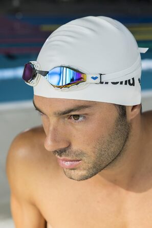Окуляри для плавання ARENA Air Sonic Pro (Unisex) - сині/білі, професійні, для змагань