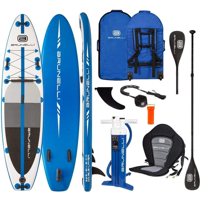 Надувна SUP-дошка BRUNELLI 10.8 Premium 325 см для серфінгу з веслом
