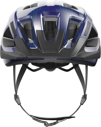 ABUS Stadthelm Aduro 3.0 – спортивний шолом для міста та туризму, розмір L (58-62 см), фіолетовий, стильний дизайн, для їзди на велосипеді та верхової їзди