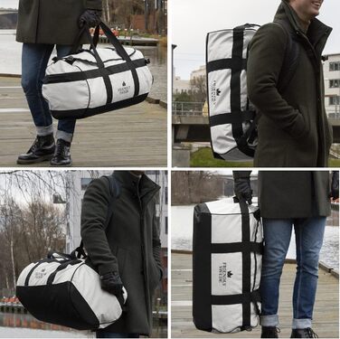 Водонепроникна спортивна сумка-рюкзак The Friendly Swede SANDHAMN 30/60/90 л – гермомішок для подорожей, спорту, тренажерної зали