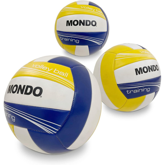 М'яч для волейболу Mondo Toys, розмір 5, PVC, Soft Touch, для пляжного волейболу та тренувань