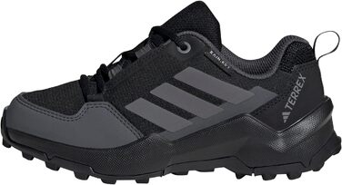 Дитячі трекінгові черевики Adidas Terrex Ax4R RAIN.RDY, 34 EU, чорно-сіро-сірі