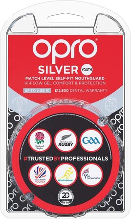 Захисна капа OPRO Silver для регбі, хокею, ММА, боксу, баскетболу та інших контактних видів спорту
