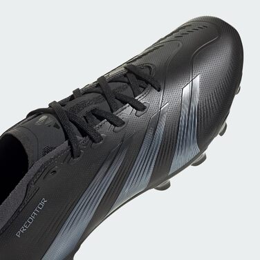 Кросівки футбольні adidas Predator 24 League Low Multi-Ground (46 EU, чорний, карбон)