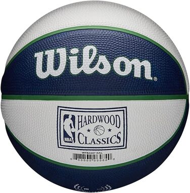 М'яч для баскетболу Wilson NBA Retro Mini Atlanta Hawks, унісекс