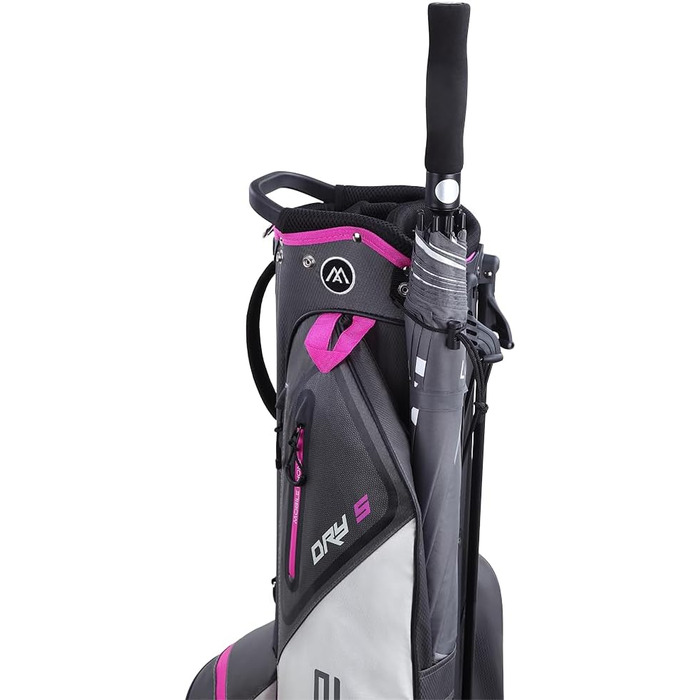 Сумка для гольфу Big Max Dri Lite Seven 2024 - чорно-фуксія-біла