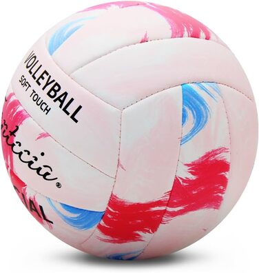 Волейбольний м'яч Fantecia для пляжного волейболу та басейну. Розмір 5, з помпою, для тренувань та гри. Підходить для юнаків та дорослих