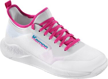 Дитячі гандбольні кросівки Kempa Kourtfly Jr. (35 EU) - блакитно-білі, білий, блакитний, фіолетовий