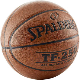 Баскетбольний м'яч Spalding TF-250 для залу та вулиці, 20-та версія