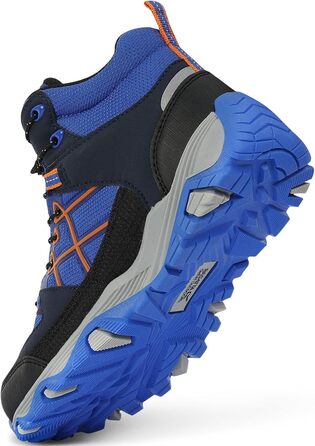 Дитячі черевики Regatta Samaris III для ходьби та походів, 32 EU, Оксфорд, Синій/Помаранчевий