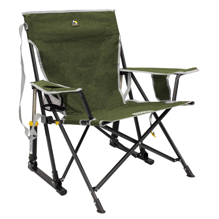 Розкладне крісло-гойдалка для кемпінгу GCI Outdoor Kickback Rocker