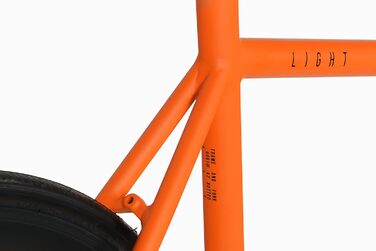 Велосипед FabricBike Light фіксований, алюмінієва рама 28'', 9.45 кг, армійський помаранчевий, розмір M-54 см