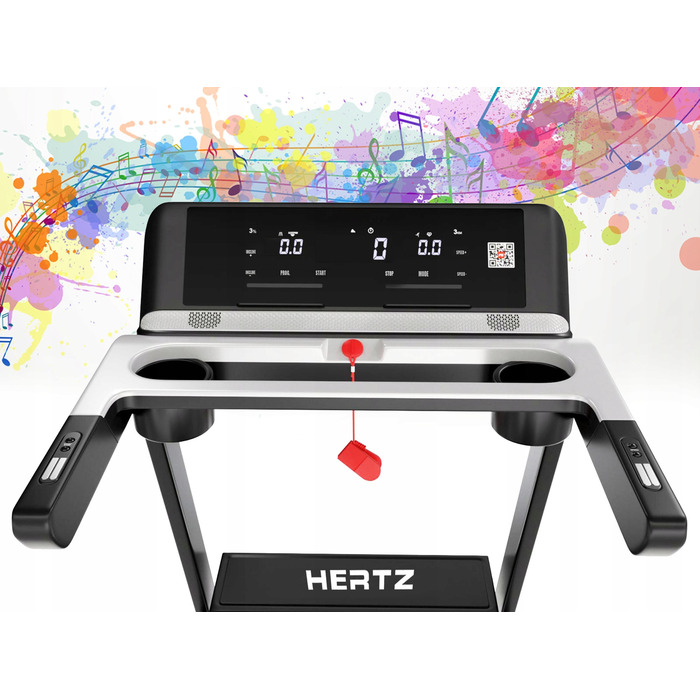Електрична бігова доріжка Hertz-Fitness Run Master 3.0 (до 130 кг)