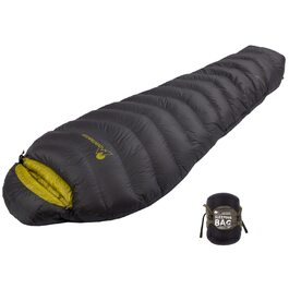 Спальний мішок кокон Mountaintop Ultralight 650 Fill Power (Качка) для кемпінгу, гірських походів, 32°F (0°C) - Армійський зелений