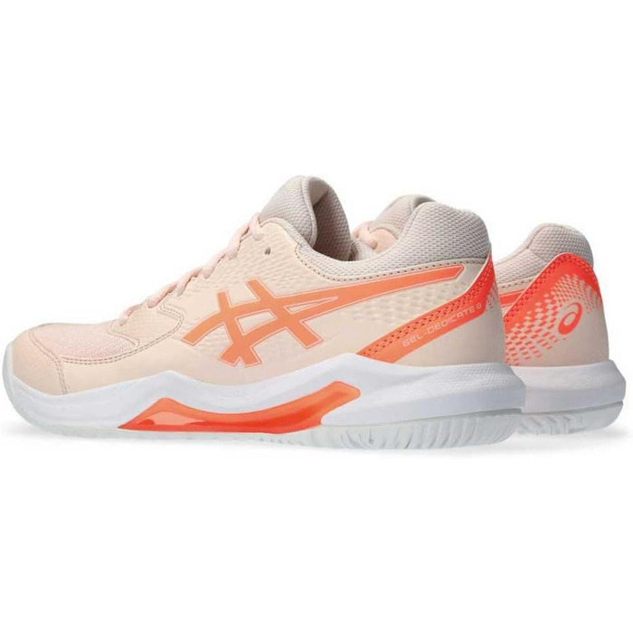 Asics Gel Dedicate 8 Padel – Жіночі кросівки для падел-тенісу, рожевий/кораловий, 37.5 EU