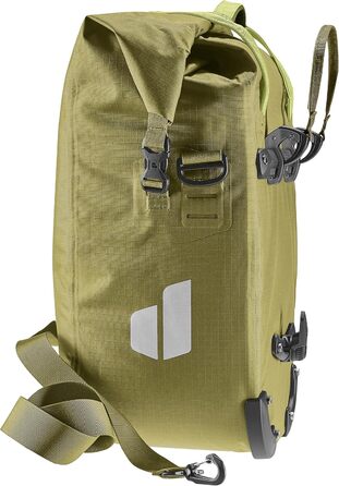 Велосипедна водонепроникна сумка Deuter Weybridge 25+5 л, Cactus, на задній багажник