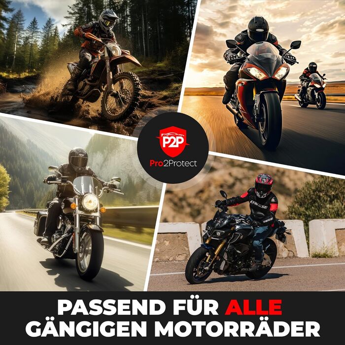 Водонепроникна накривка для мотоцикла Pro2Protect: захист від негоди, для мопедів, ролерів, Vespa, моторолерів
