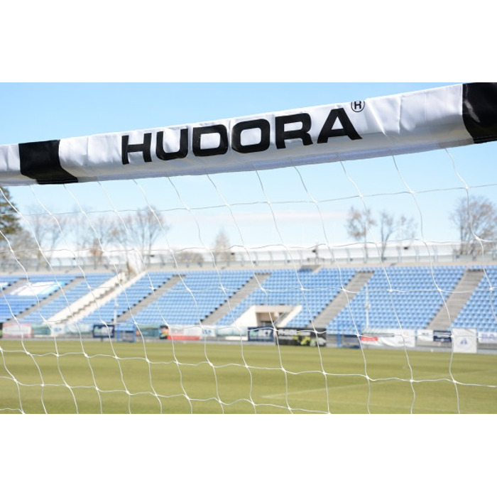 Переносні футбольні ворота Hudora Stadion 3x2 м, сталеві