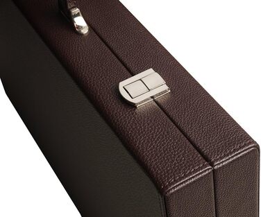 Набір для гри в нарди преміум-класу Silverman & Co. 48 x 64 см, темно-коричневий