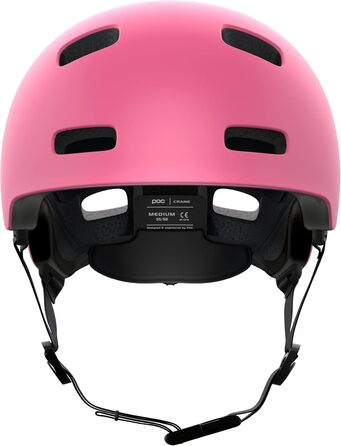 Велосипедний шолом POC Crane MIPS, легкий, міцний, з подвійним посиленим EPS, Actinium Pink Matt, розмір M (55-58 см)