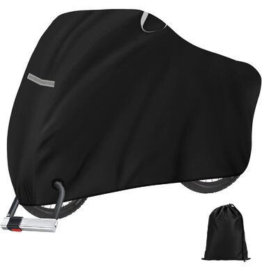 Водонепроникний чохол на мотоцикл та скутер 210D, захисний UV-стійкий тент для зберігання мотоцикла на вулиці, зимовий, 245x105x125 см