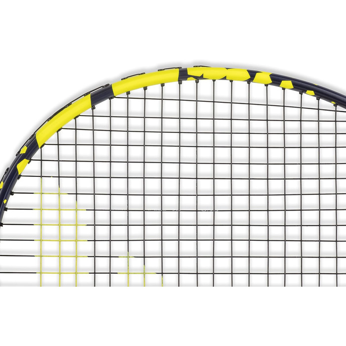 Бадмінтонна ракетка Babolat Power Light Allround, жовта, зі струнами, з чохлом