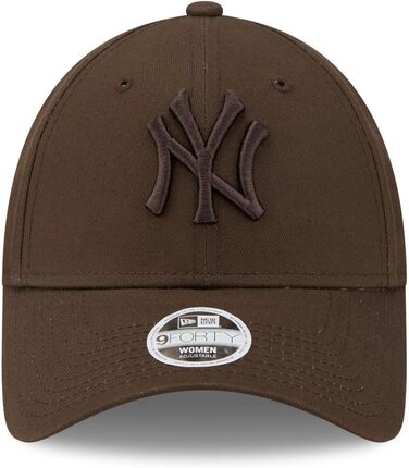 Кепка New Era New York Yankees MLB League Essential Tonal Walnut 9Forty Adjustable для жінок, колір: Walnut