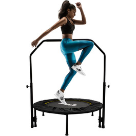 Еластичний батут FFitness 102 см для фітнесу, складаний, регульований, для дорослих і дітей