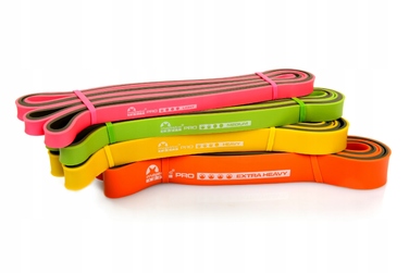 Набір фітнес-резинок MajesticSport BiColor, 4 шт.