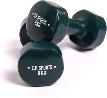 Гантелі C.P.Sports для фітнесу, 2 шт., 0,5-12 кг – набір гантелей для жінок і чоловіків, спорт, тренування, домашній зал