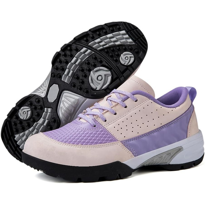 Водонепроникні дихаючі гольф-туфлі без шипів для жінок та чоловіків, 43 EU, фіолетовий