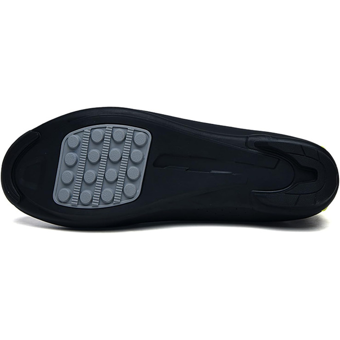 Велосипедні черевики для чоловіків та жінок, для шосе та гірського велосипеда з гумовою підошвою, дихаючі кросівки, не блокуючі велосипедні черевики MTB, чорний (38 EU)