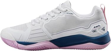 Тенісне взуття Wilson Rush Pro 4.5 Clay для ґрунту (40 2/3 EU, білий/синій/блакитний)