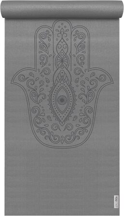 Йога-мат Yogistar Yogimat Basic Art Collection Hand of Fatima, графітовий