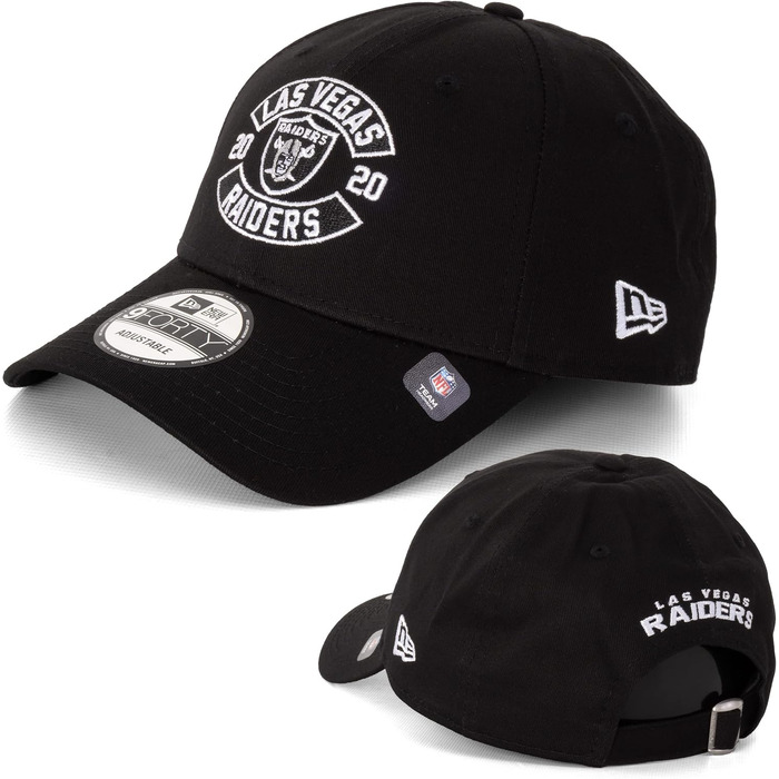 Кепка New Era 9FORTY Basecap MLB NBA NFL Limited Edition Las Vegas Raiders чорна