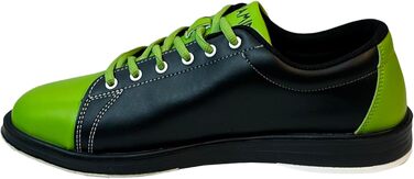 Чоловічі боксерські туфлі Pyramid з принтом черепів Green/Black, 44 EU