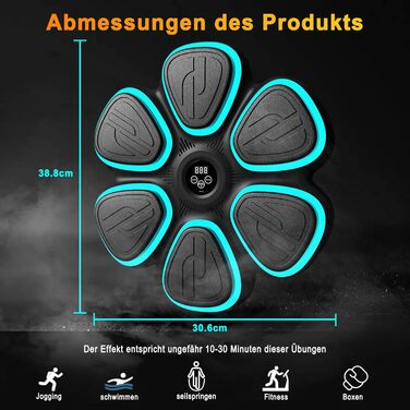 Електронна боксерська машина для дому та фітнес-залу: інтелектуальний тренажер з музикою та рукавичками