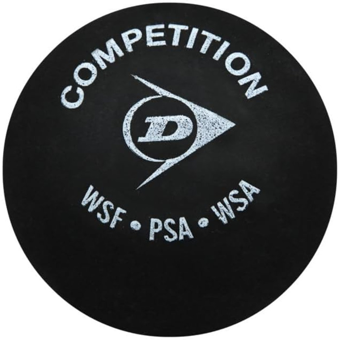 М'ячі для сквошу Dunlop Competition жовті, для початківців і досвідчених, 12 шт.