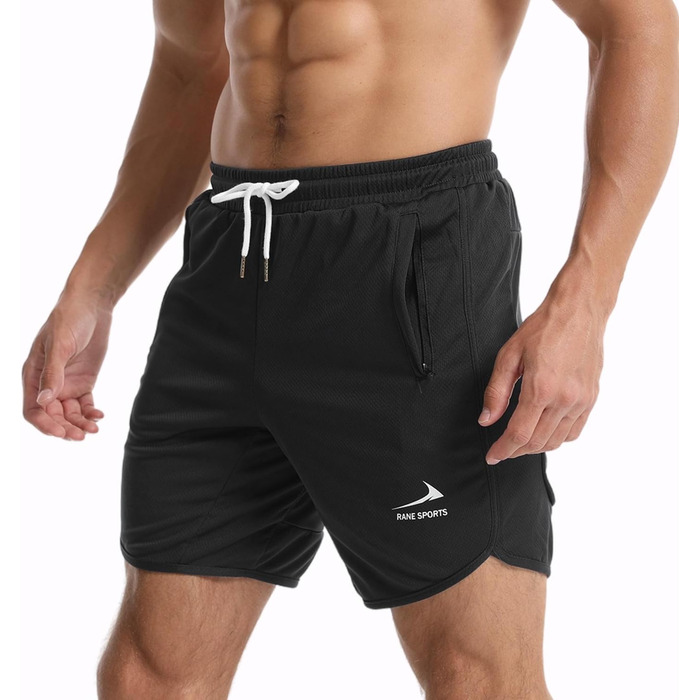 Спортивна сумка для чоловіків, фітнесу, тренувань у залі з блискавкою, темно-синій колір / з петлею для рушника (M, чорний / з петлею для рушника)