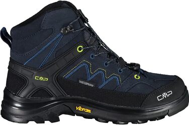 Дитячі трекінгові черевики CMP Moon Mid WP, чорно-сині, унісекс, 32 EU