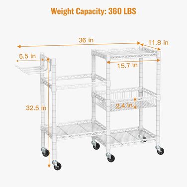 Органайзер для домашнього спортзалу FUTASSI з 3 рівнями, для килимків для йоги, ролерів, гантелей, гир та еластичних стрічок, білий/оптичний сад, подвійний ряд