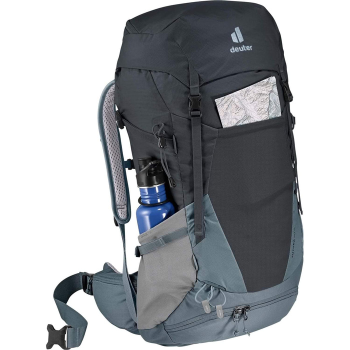Жіночий туристичний рюкзак Deuter Futura 30 SL, графіт, 30 л, з гідратором Streamer 2.0