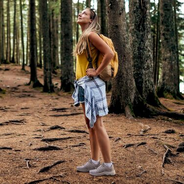 Черевики для піших прогулянок NORTIV 8 для жінок, легкі, для хайкінгу, кемпінгу та відпочинку, розмір 40 EU, світло-фіолетовий