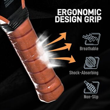 Паддл для піклболу Kawasaki T700 Premium Carbon Fiber (CFS) - серія King, схвалено USAPA, 16 мм, для змагань, з чохлом та ручкою, чорний/червоний