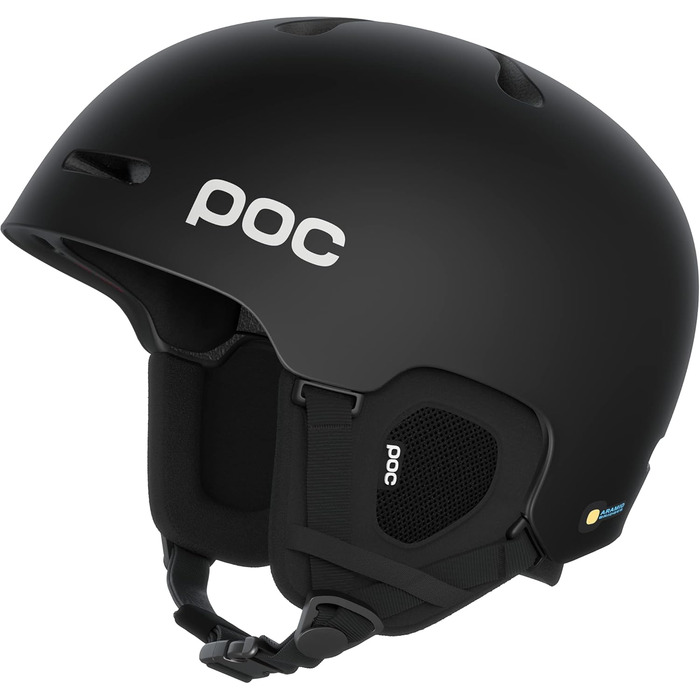 Шолом для скі та сноуборду POC Fornix Uranium Black Matt XL-XXL (59-62 см), легкий, для фрірайду та скитурів, оптимальний захист
