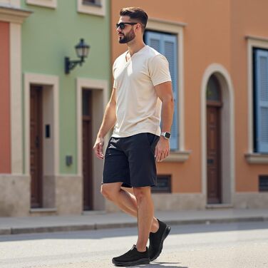 Чоловічі кросівки Slip-on з сітчастою тканиною, дихаючі, зручні для бігу та занять спортом, Outdoor, Fitness, легкі, світло-зелені (білі, 46 EU)